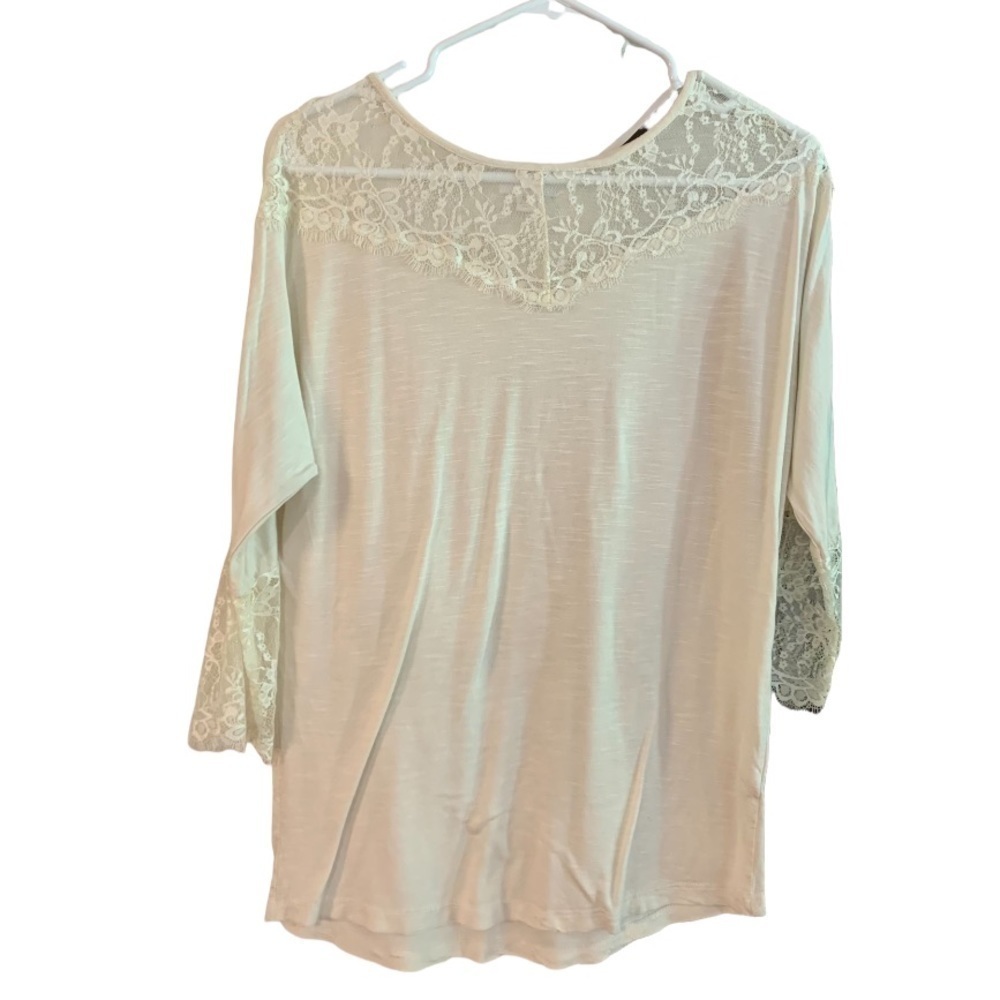 Charming Charlie Women’s Lace Top Blouse